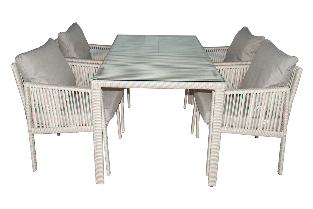 Set Lounge de Gradina Asi Home Otto 4 - Maro deschis