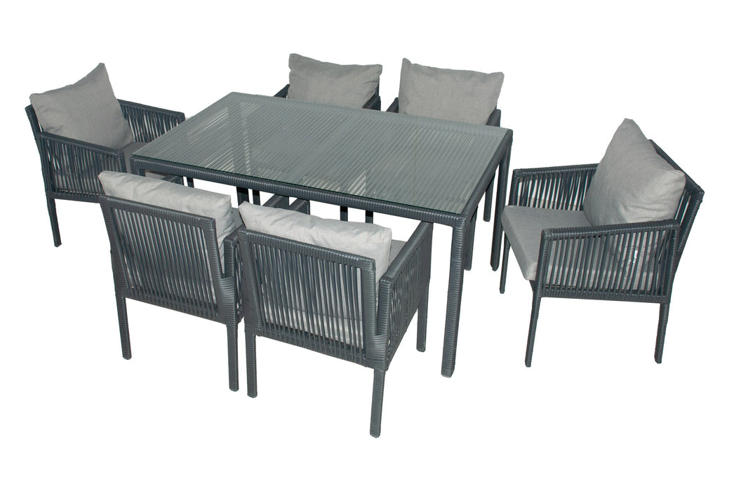 Set Lounge de Gradina Asi Home Otto 6 - Gri