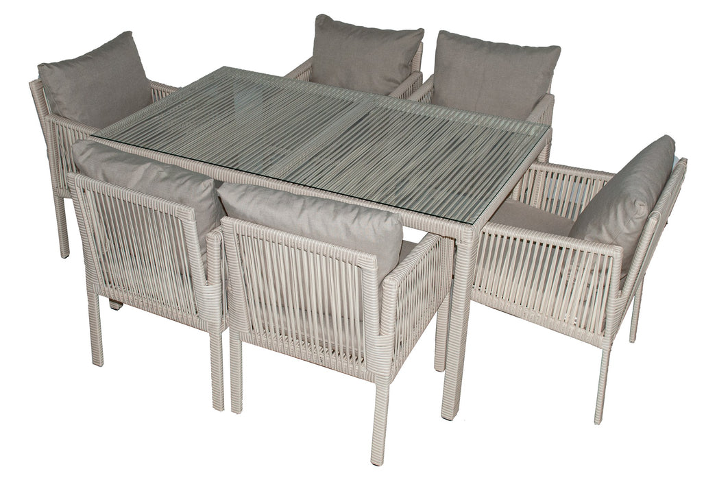 Set Lounge de Gradina Asi Home Otto 6 - Maro deschis