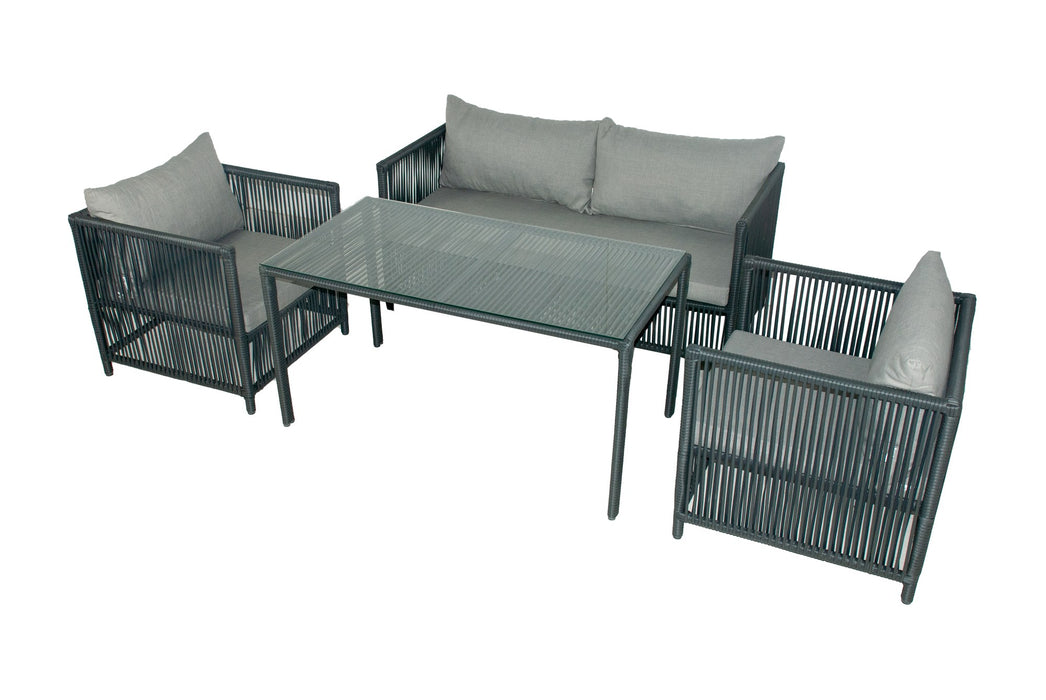 Set Lounge de Gradina Asi Home Mana 3 - Gri