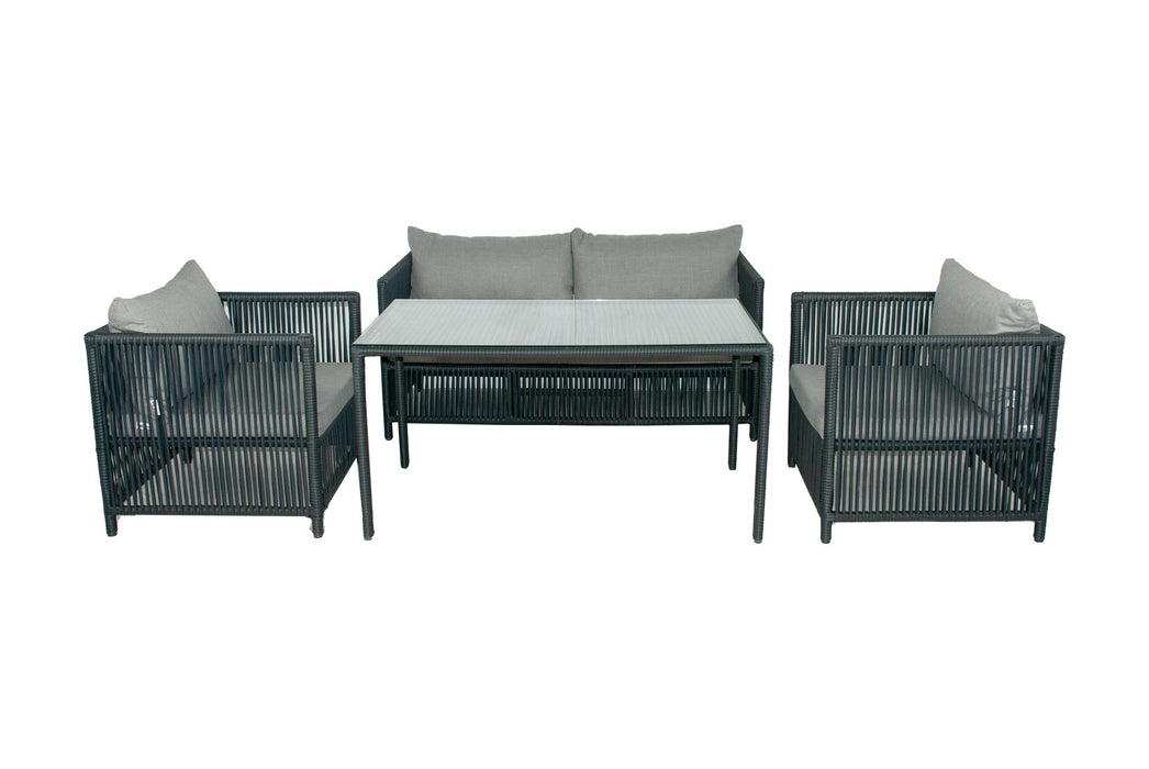 Set Lounge de Gradina Asi Home Mana 3 - Gri