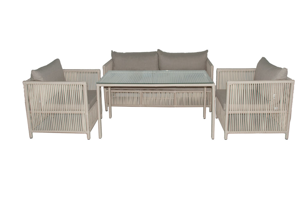 Set Lounge de Gradina Asi Home Mana 3 - Maro deschis