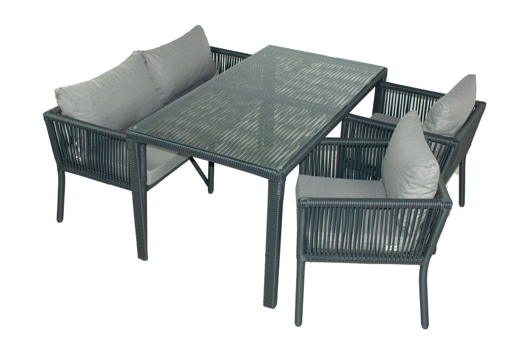 Set Lounge de Gradina Asi Home Vera 3 - Gri