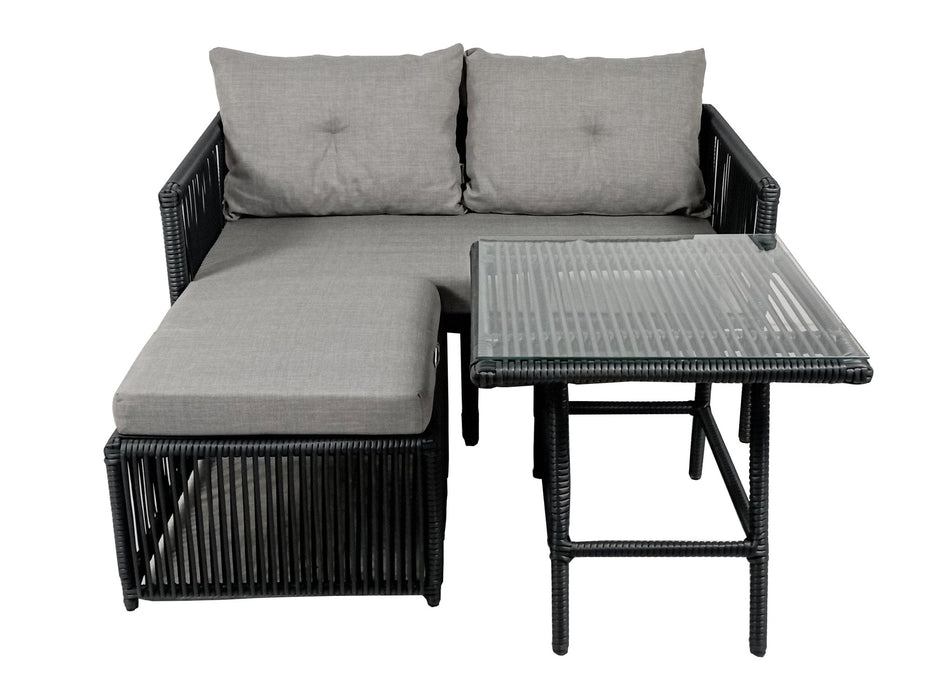 Set Lounge de Gradina Asi Home Shangai 8 - Gri