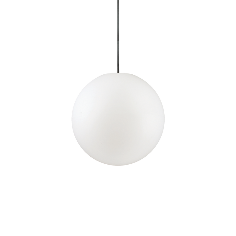 Lustra SOLE Ideal Lux, E27 max 1 x 60W, Alb, D30