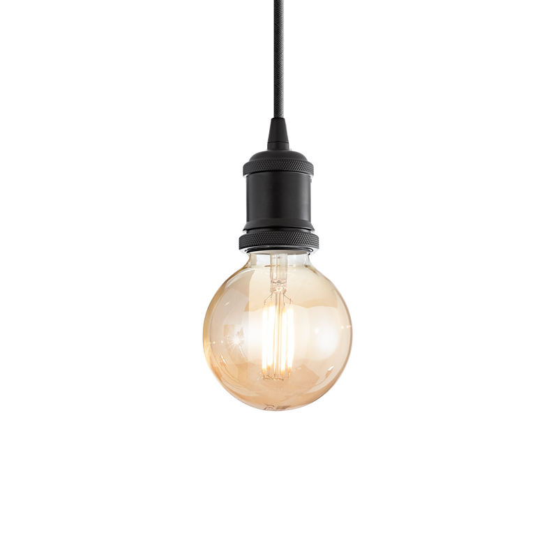 Lustra FRIDA Ideal Lux, E27 max 1 x 60W, Negru