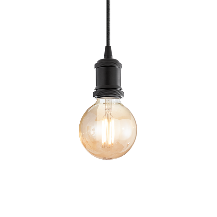 Lustra FRIDA Ideal Lux, E27 max 1 x 60W, Negru