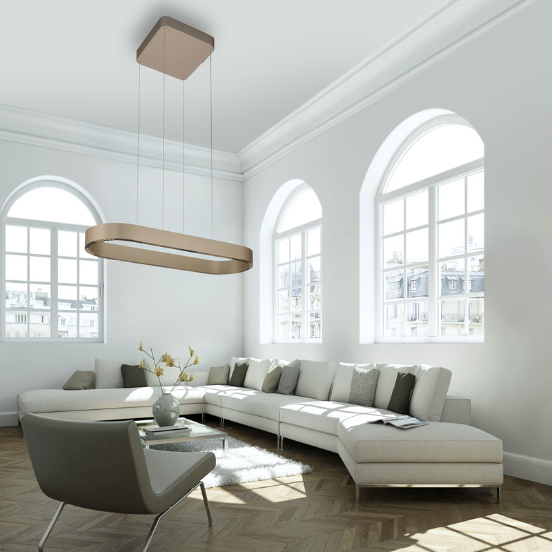 Lustra Zuma Line Q-STRETTO 2xLED Bronz
