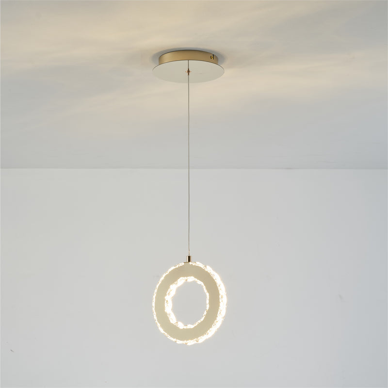 Lustra Zuma Line GIRONA LED Auriu