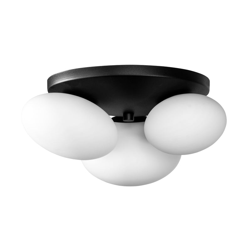 Plafoniera Zuma Line OMI 3xG9 LED Negru