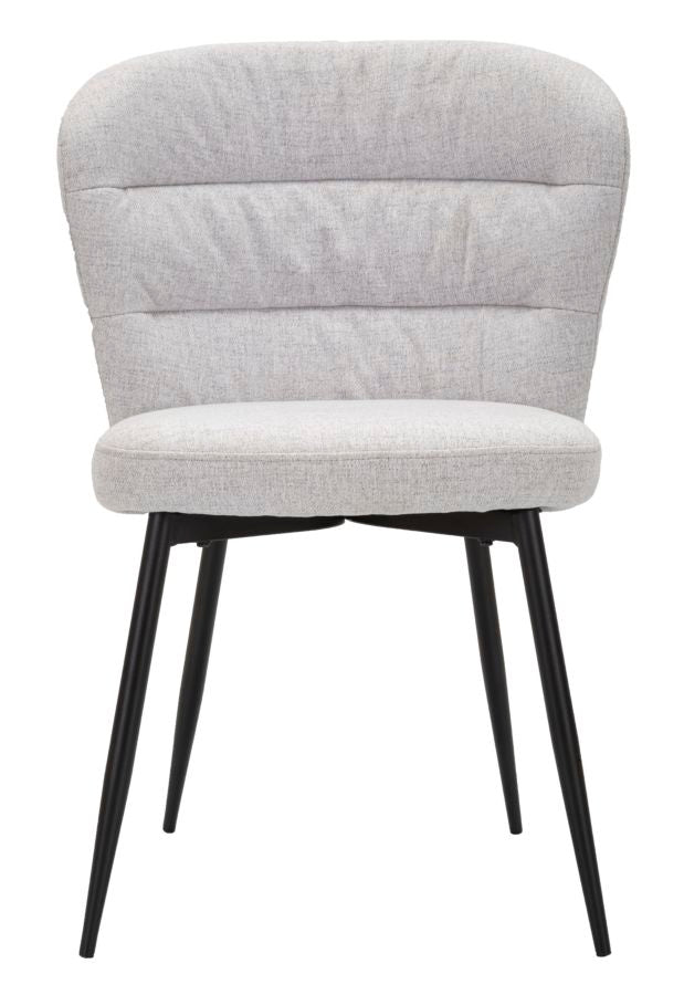 Scaun Mauro Ferretti Losanna, Greyand Negru, 58x85 cm