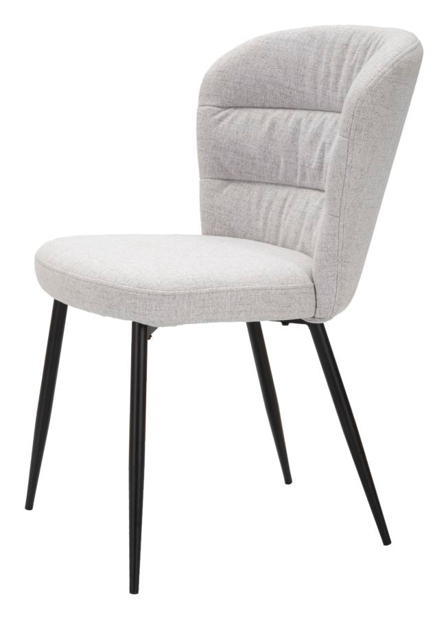 Scaun Mauro Ferretti Losanna, Greyand Negru, 58x85 cm