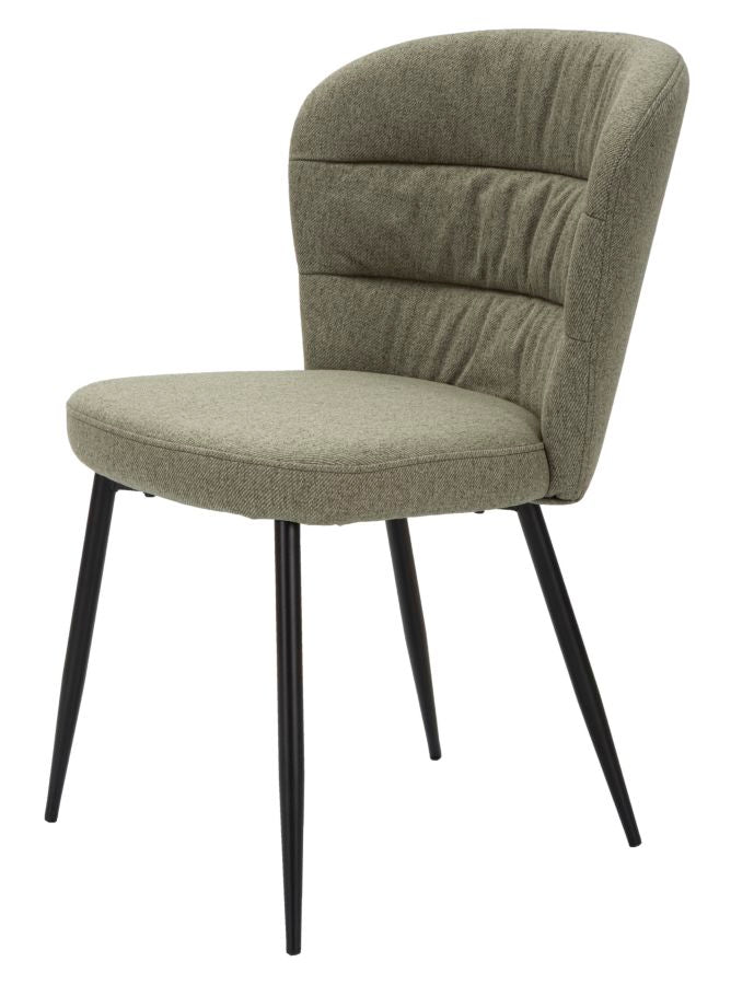 Scaun Mauro Ferretti Losanna, Verde/Negru, 58x85 cm