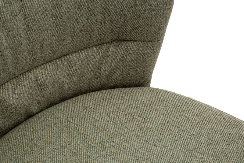 Set 2 Scaune de Bar Mauro Ferretti Losanna 52X59X108 cm, Verde/Negru
