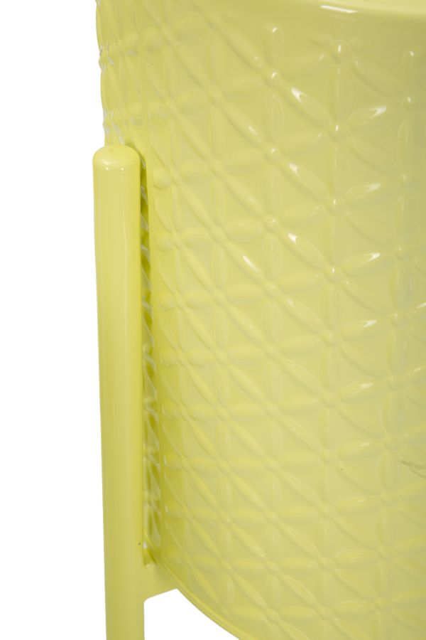 Suport Vaze Mauro Ferretti Iris, Yellow, Ø36 cm