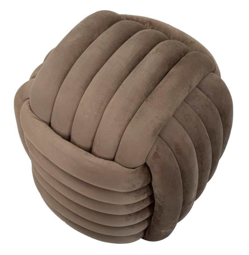 Taburet Mauro Ferretti Softy, Gri, 45x45 cm