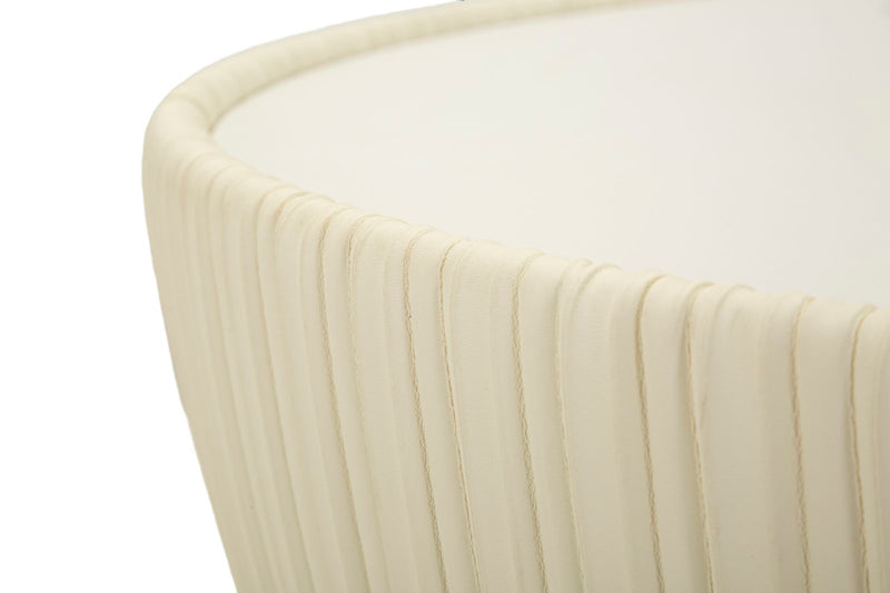 Măsuță de Cafea Mauro Ferretti Elge, Crem/Auriu/Alb, Ø71 cm