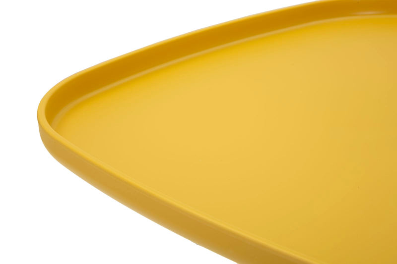 Măsuță de Cafea Mauro Ferretti Gea, Yellow, 48x50 cm