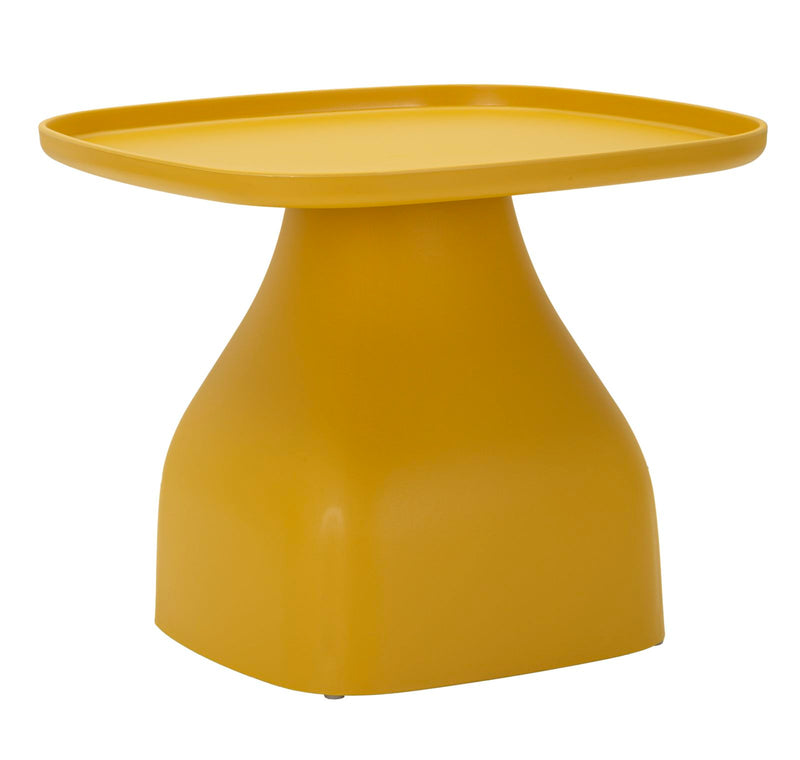 Măsuță de Cafea Mauro Ferretti Gea, Yellow, 48x38 cm