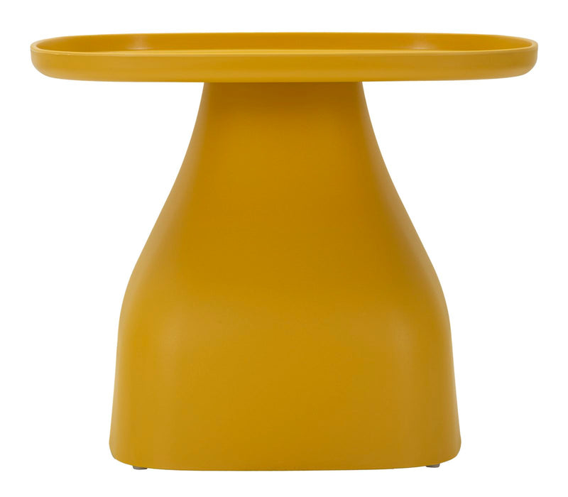 Măsuță de Cafea Mauro Ferretti Gea, Yellow, 48x38 cm