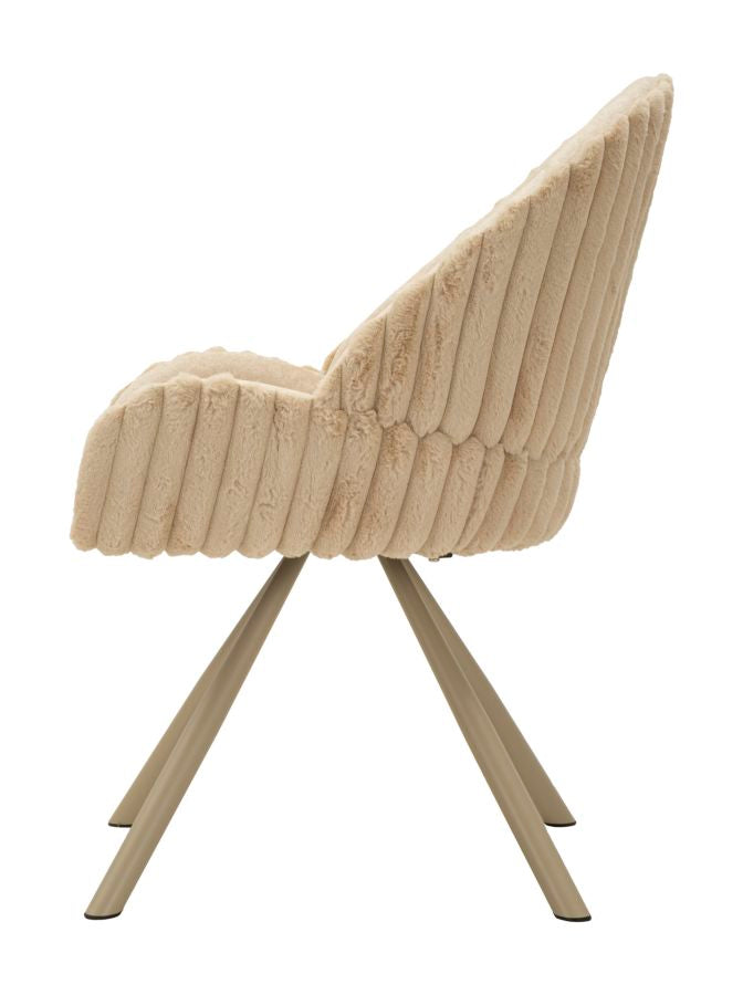 Scaun Mauro Ferretti Sedia Stoccolma -A-Crema, Crem, 58x85 cm