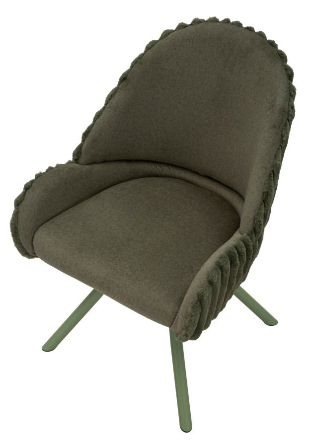 Scaun Mauro Ferretti Sedia Stoccolma -A- Verde, Verde, 58x85 cm