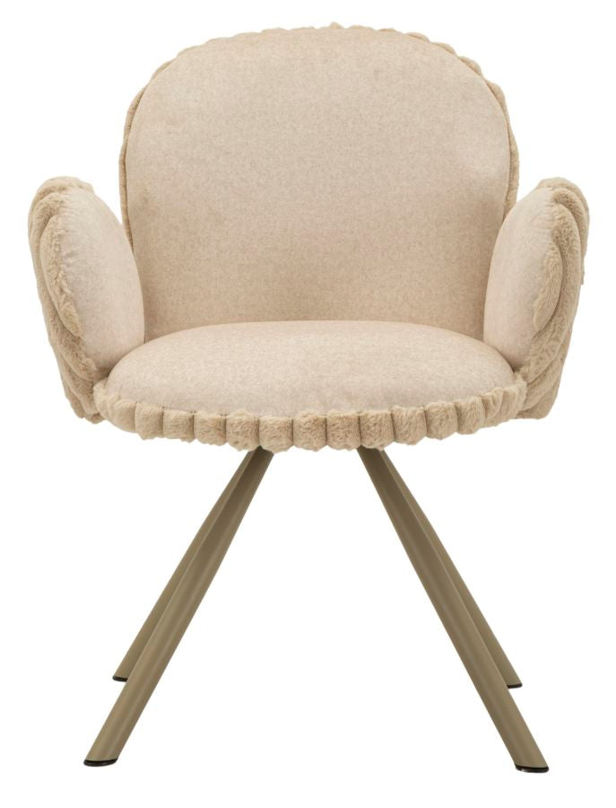 Scaun Mauro Ferretti Stockholm -B-Cream, Crem, 64x83 cm
