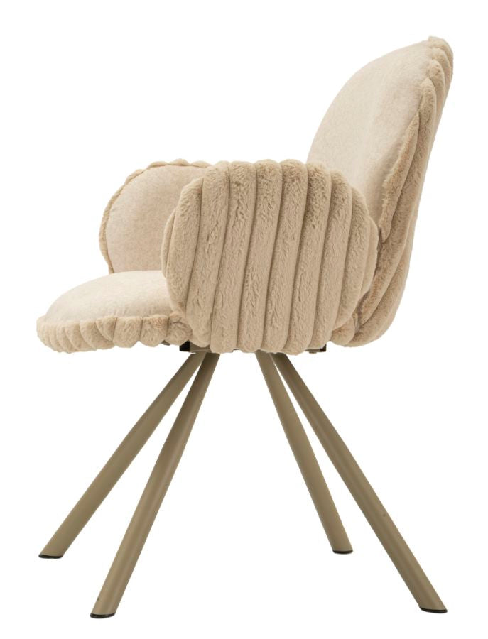 Scaun Mauro Ferretti Stockholm -B-Cream, Crem, 64x83 cm