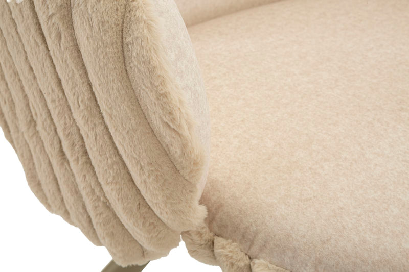 Scaun Mauro Ferretti Stockholm -B-Cream, Crem, 64x83 cm