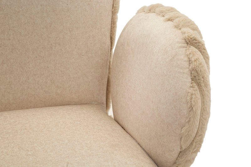 Scaun Mauro Ferretti Stockholm -B-Cream, Crem, 64x83 cm