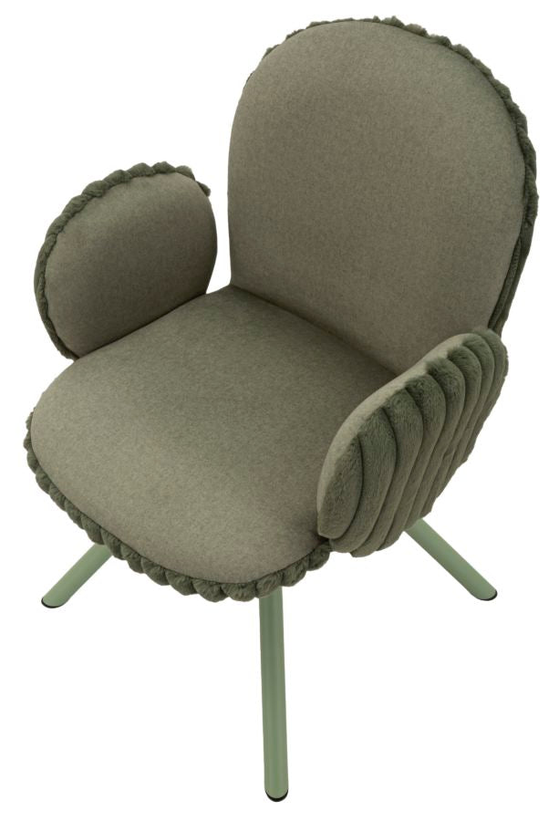 Scaun Mauro Ferretti Stockholm -B, Verde, 64x83 cm