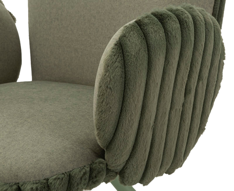 Scaun Mauro Ferretti Stockholm -B, Verde, 64x83 cm