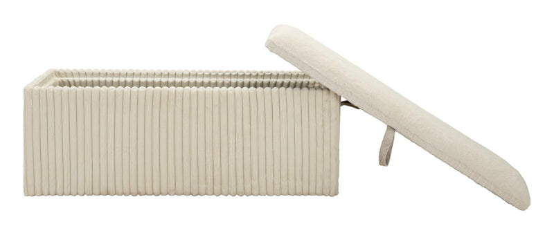 Bancă Mauro Ferretti Goteborg Bench, Alb, 113x44 cm
