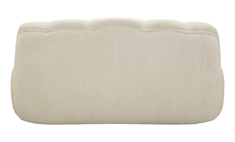 Canapea Mauro Ferretti Bilă 2 Seat, Alb, 145x69 cm