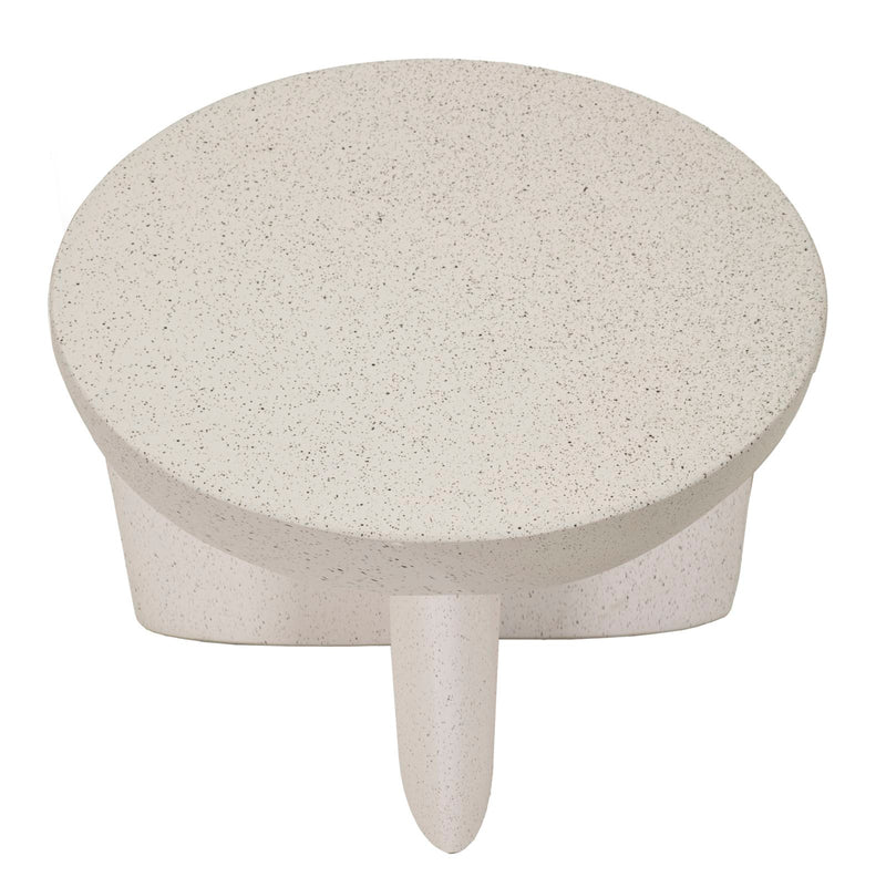Măsuță de Cafea Mauro Ferretti History, Crem, Ø64 cm