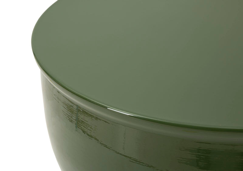 Măsuță Laterală Mauro Ferretti Yao End, Verde, Ø31 cm