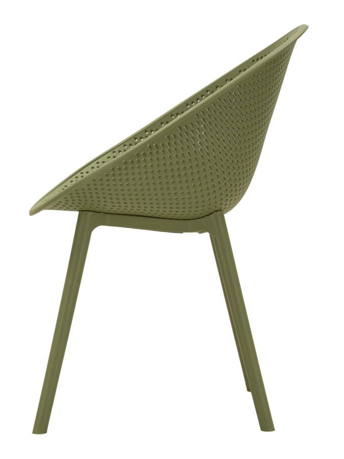 Scaun Mauro Ferretti Ibiza, Verde, 59x83 cm