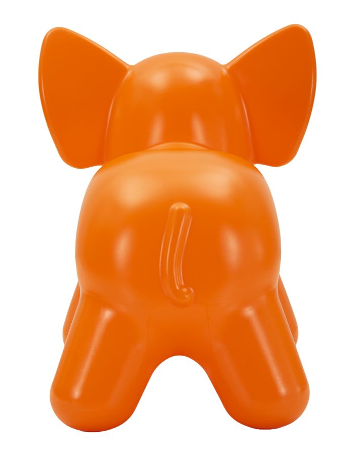 Taburet Mauro Ferretti Elefant, Portocaliu, 86x56 cm