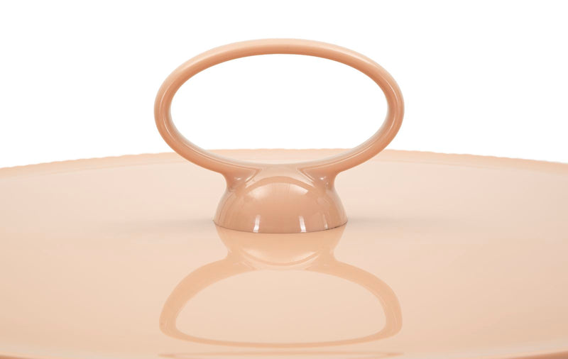 Măsuță Laterală Mauro Ferretti Iris End, Roz, Ø44 cm