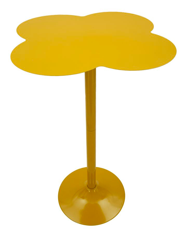 Masă Bar Mauro Ferretti Clox Bar, Muștar, Ø60 cm