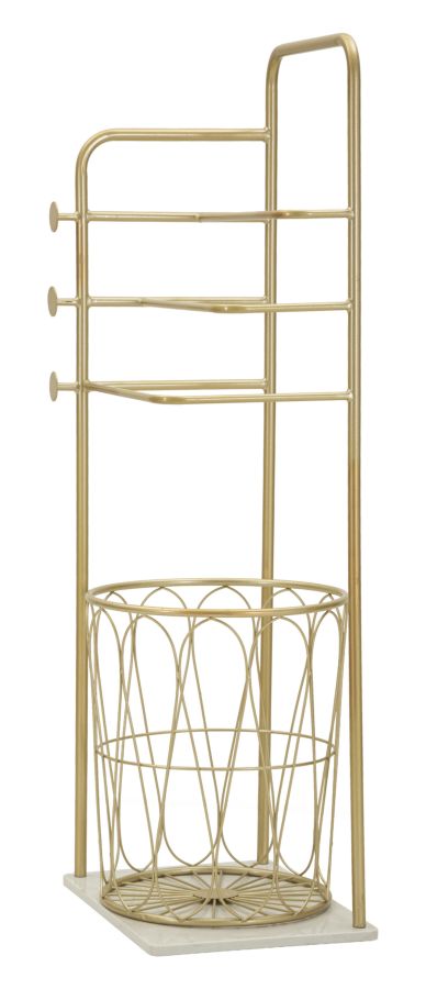 Accesoriu Baie Mauro Ferretti Trop, Auriu/Alb, 40x112 cm