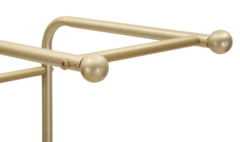 Accesoriu Baie Mauro Ferretti Root, Auriu/Alb, 40x122 cm