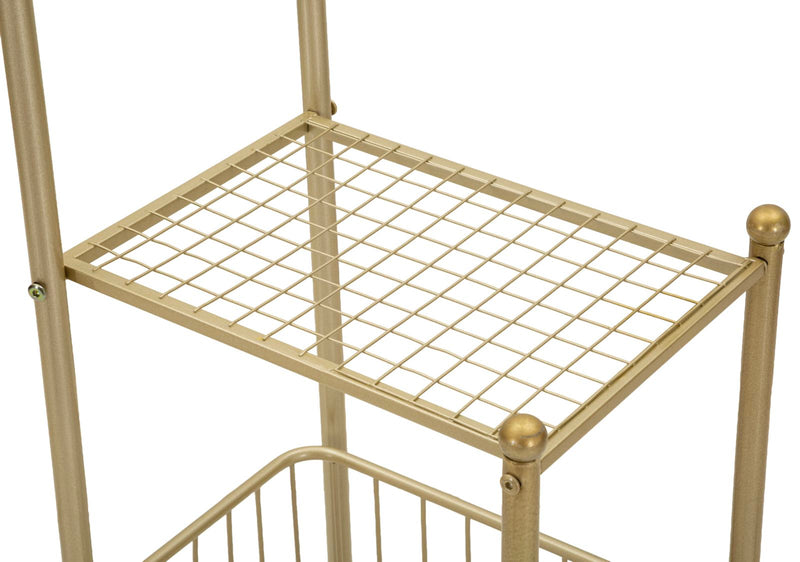 Accesoriu Baie Mauro Ferretti Root, Auriu/Alb, 40x122 cm