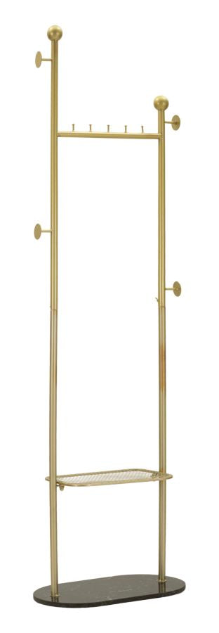 Cuier Mauro Ferretti Olaf, Auriu/Negru, 48x178 cm