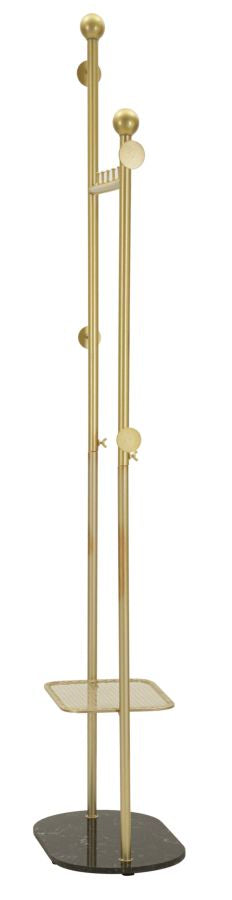 Cuier Mauro Ferretti Olaf, Auriu/Negru, 48x178 cm
