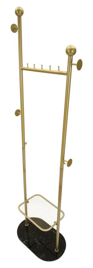 Cuier Mauro Ferretti Olaf, Auriu/Negru, 48x178 cm