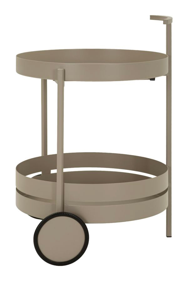 Decorațiune Mauro Ferretti Saturn Bar Cart, Gri Porumbel