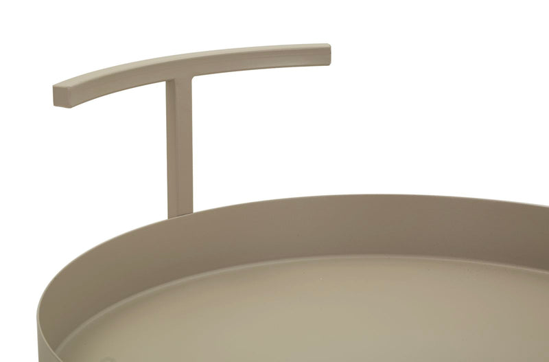 Decorațiune Mauro Ferretti Saturn Bar Cart, Gri Porumbel