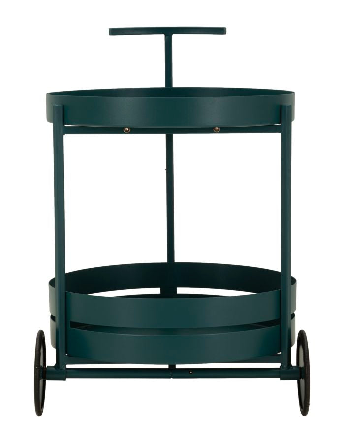 Cărucior Bar Mauro Ferretti Saturn Bar Cart, Tail, 40x61 cm
