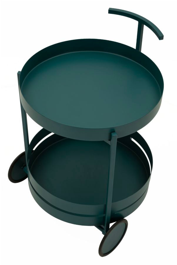 Cărucior Bar Mauro Ferretti Saturn Bar Cart, Tail, 40x61 cm